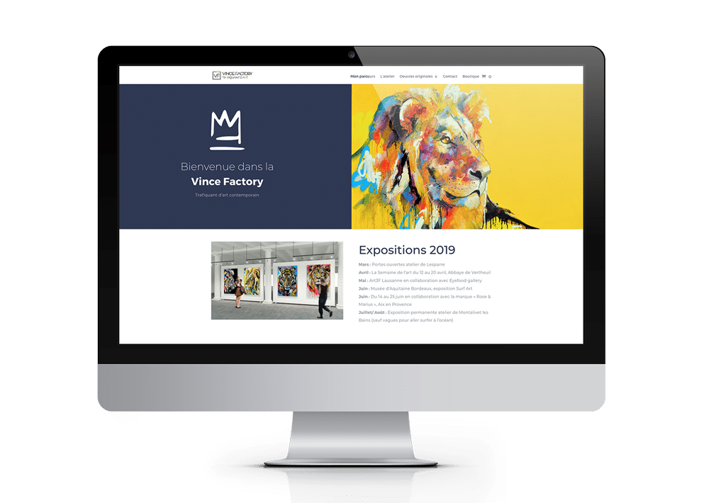 Site e-commerce Vincent Richeux